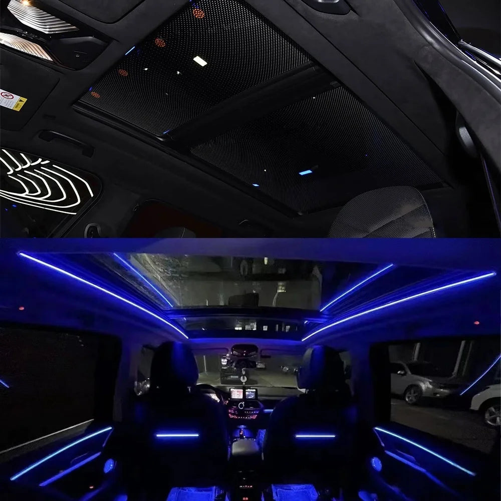 For BMW 2 3 4 5 Colors Sunroof Interior Lighting 6GT Series G20