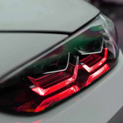 For BMW 4 Series G22 G23 G26 G80 M3 G82 M4 G83 Headlights RGB Drl