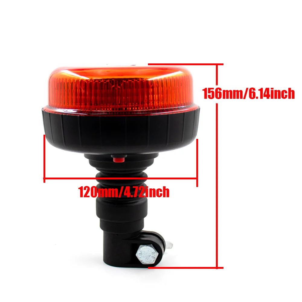 12V 24V 36W Rotating Warning Tractor Truck Flashing Amber