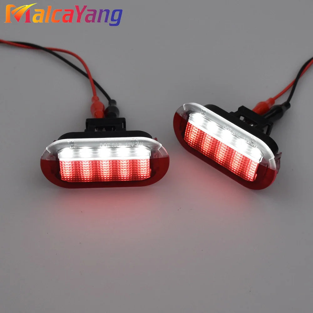 For VW Golf MK3 MK4 Jetta 2pieces Beetle Touran Polo Vento White