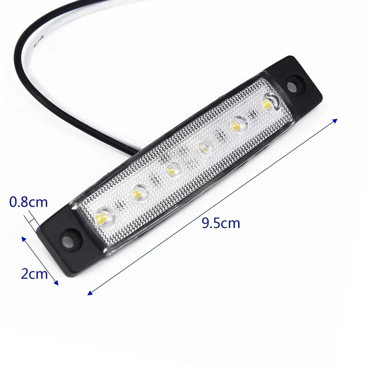 For Trailer External 12V Side Marker Truck Boat Bus Low Trailer