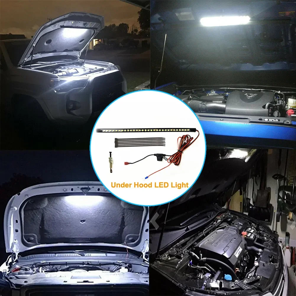 Under Hood Engine Repair White Illumination Automatic On Off