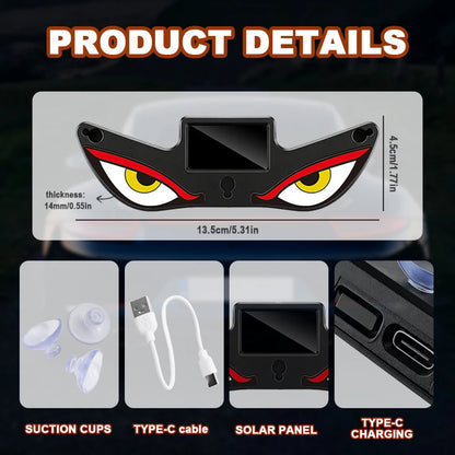 Solar Devil Eye Dynamic Expression Demon S Suction Cup