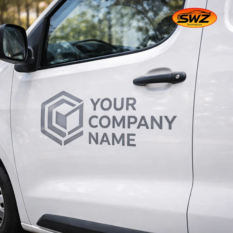 Custom Business Logo Sticker Professional Large Size Branding