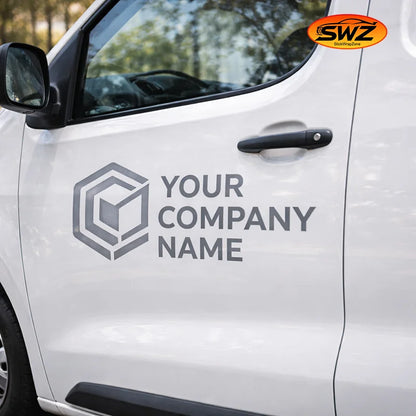 Custom Business Logo Sticker Professional Large Size Branding