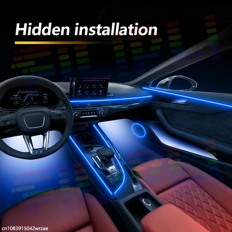 For Audi Q5 2017~2025 Fy MK2 2TH RGB Interior Ambient Strips