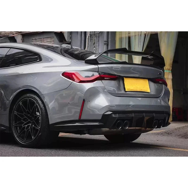 For BMW 4 Series G22 425 M4 G82 Carbon Fiber Tail Fins Rear