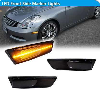 For Infiniti G35 2-Door Coupe 2003 2004 2005 2006 2007 Amber