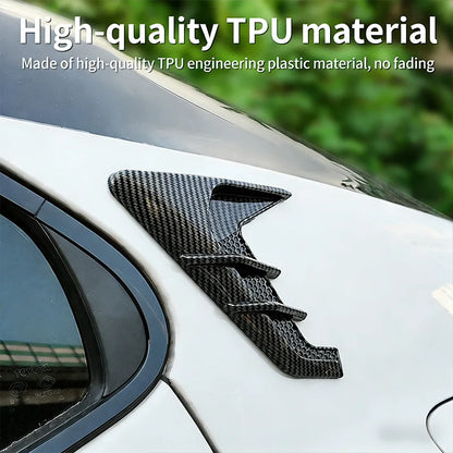 2PCS Side Wing Leaf Panel Sticker Modification Body Sports