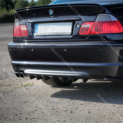 For BMW 3 Series E46 M Rear Bumper Splitter Tech 320I 320CI 325I