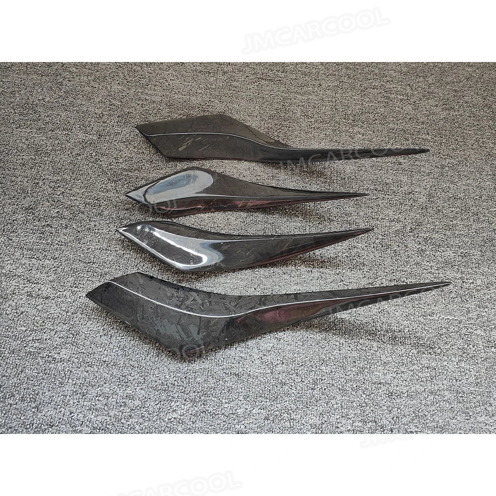 For BMW I8 2015-2021 Forged Carbon Fiber Front Bumper Splitter