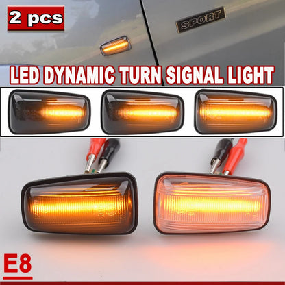 For Peugeot 306 106 406 806 Dynamic Turn Signal Side Marker