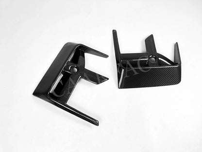 For BMW 7 Series G70 Sport Dry Carbon Fiber Bumper Air Intake
