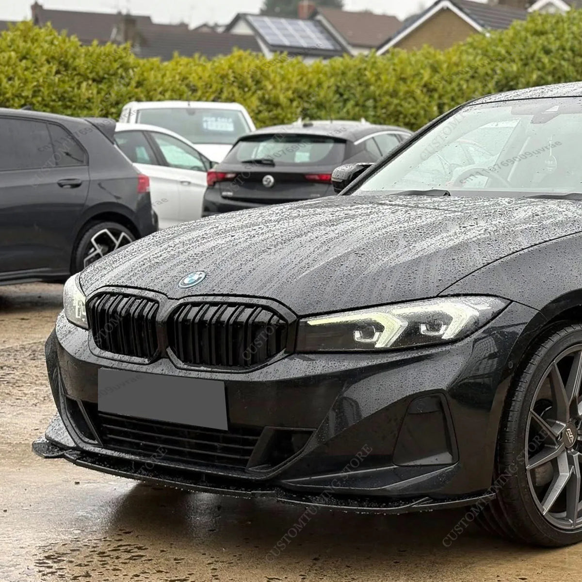 For BMW G20 G21 3 Series Front Bumper Splitter Lip Spoiler
