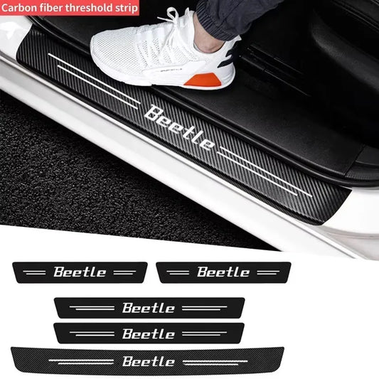 For Volkswagen VW Beetle Logo Badge Threshold Tape Door Sill