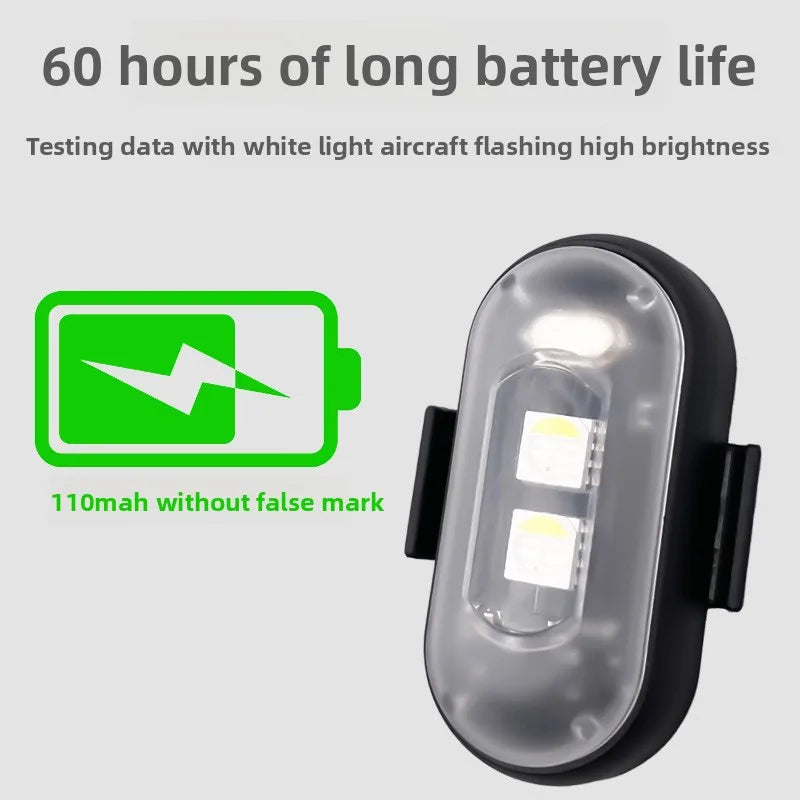 4PCS Aircraft Strobe Remote Control Colors anti-collision