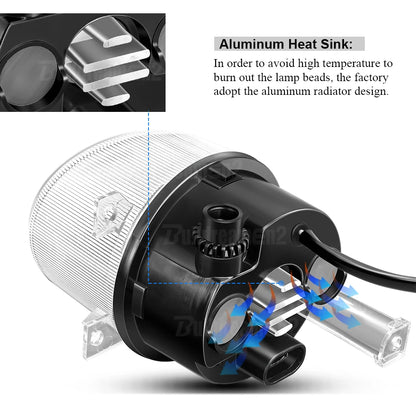 For Volkswagen VW Amarok 2010 2011 X 30W Fog Truck Angel Eye