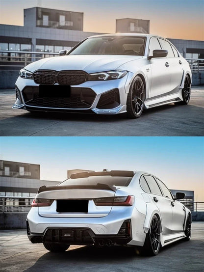 For BMW 3 Series G20 G28 23-25 Modified Front Rear Lip Quad