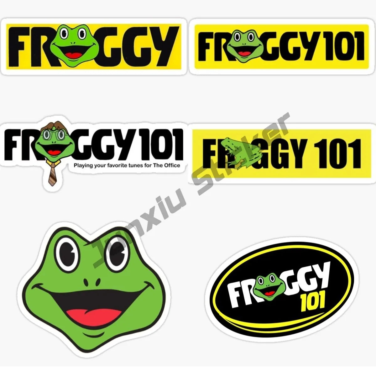 For Laptop Decor Bedroom Funny Office Froggy 101 Sticker Cute