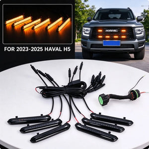 For 2023-2025 Haval H5 Center Front Grille Small Amber Front