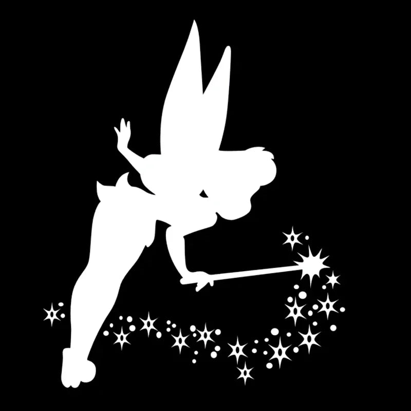 15CM Magic Wand Tinkerbell Star Modeling Exterior Parts Sticker