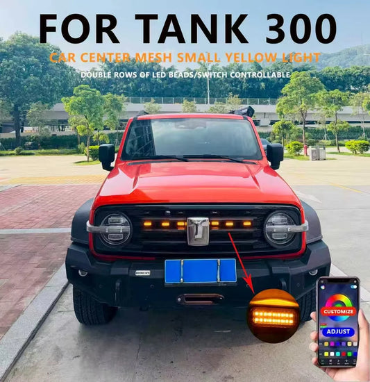 For Tank 300 Front Grille Daytime Running Wheel Eyebrow Pickup