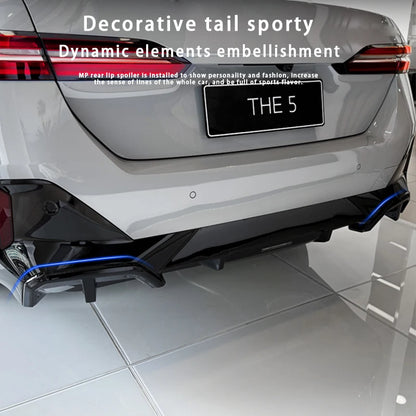 For BMW 5 Series I5 G60 2024-2025 Rear Bumper Diffuser Tail Lip