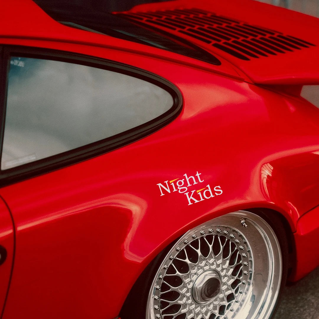 Night Kids Decal Sticker Initial D Vinyl Jdm Wangan