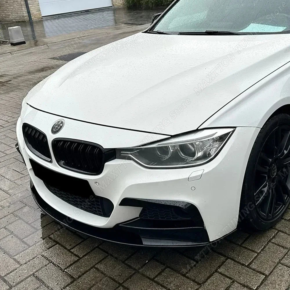 For BMW F30 F31 F35 320I m-sport Front Bumper Splitter Lip