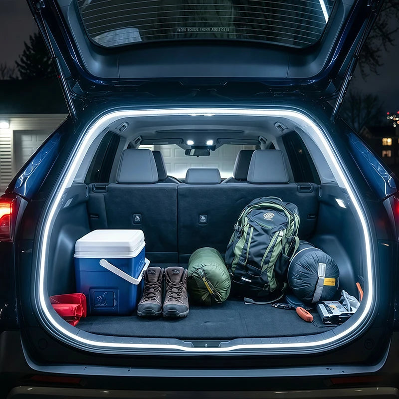 Brightness Trunk Lighting Ambient Interior Wiring Automatic