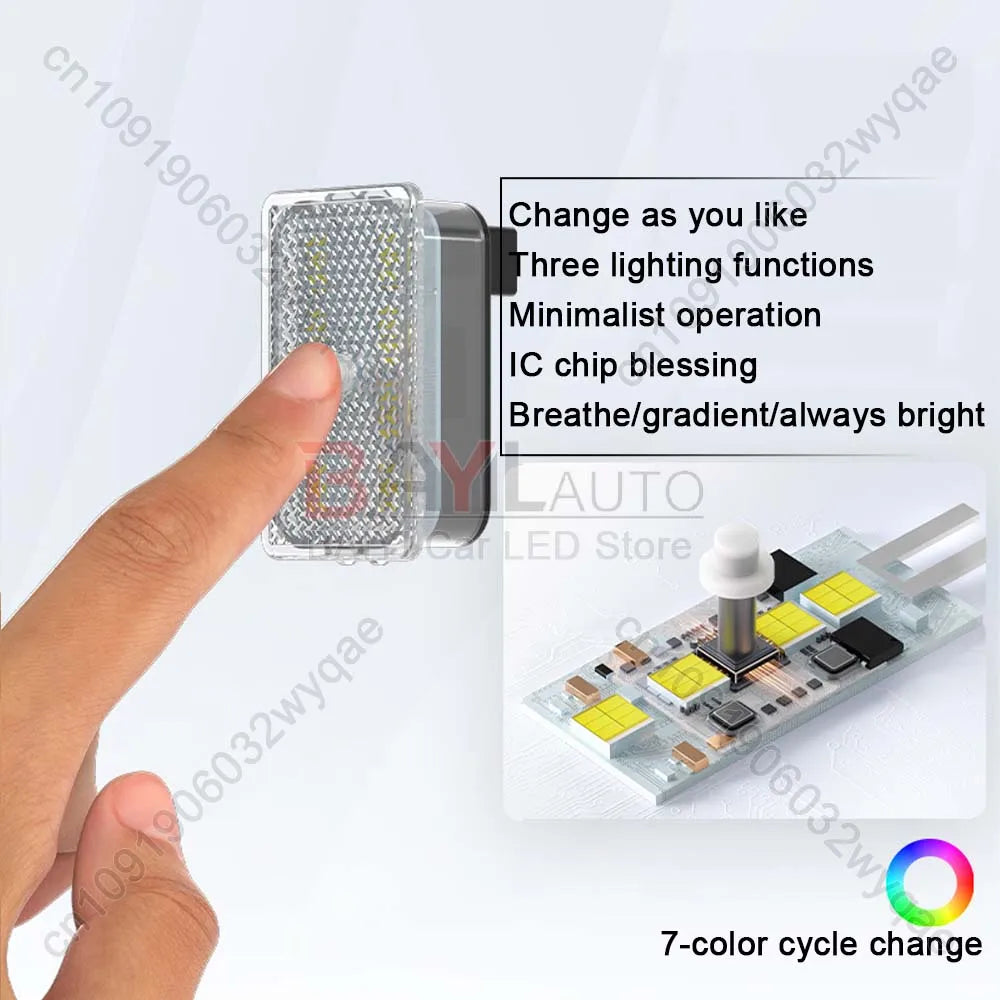 For Honda Door Welcome Light Plug Play Door Opening Lighting