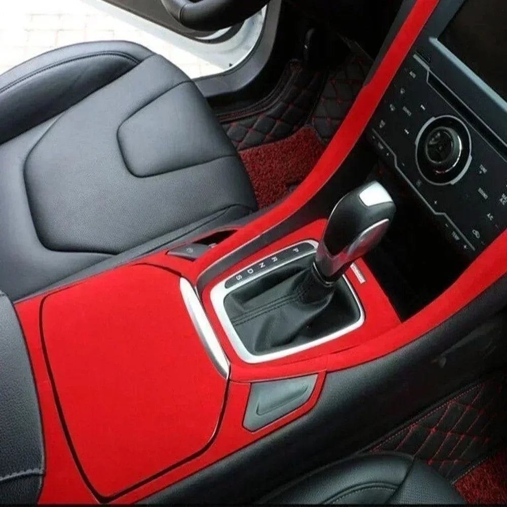 self-adhesive Interior Modification Stickers Suede Soft Fabric