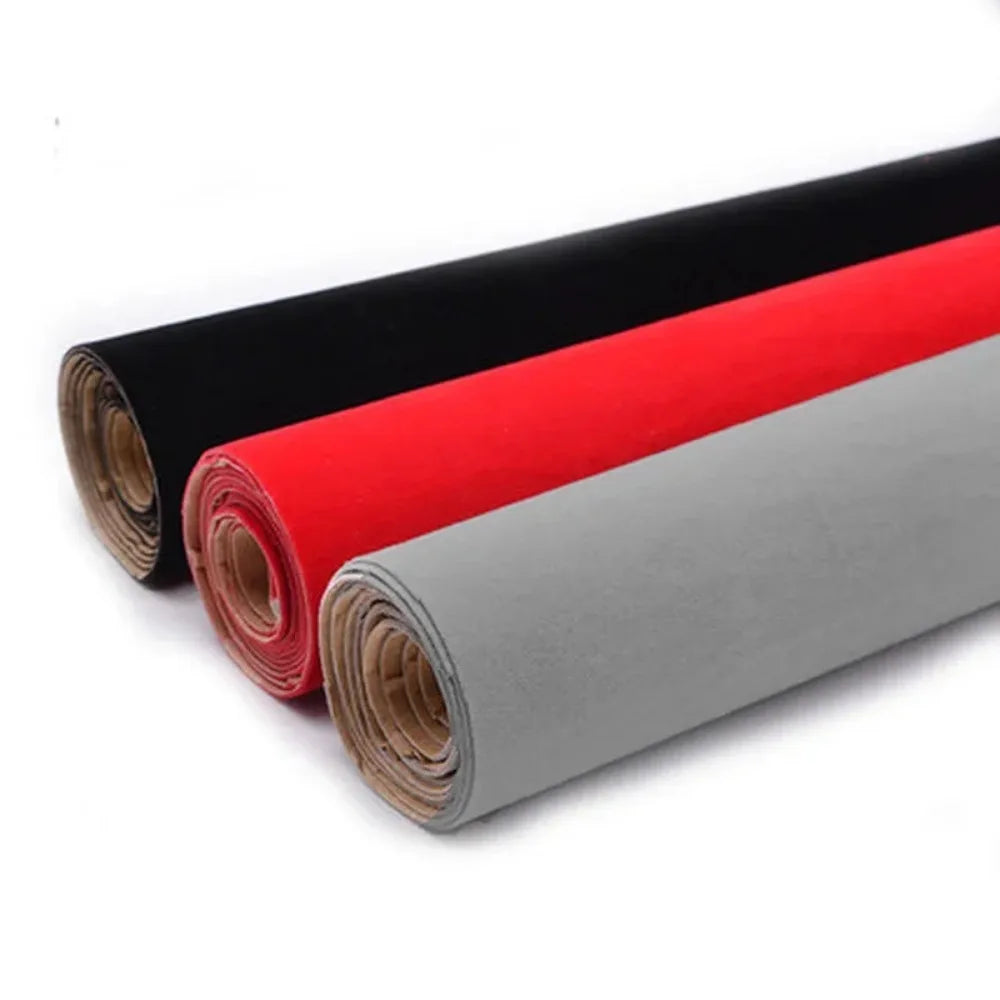 40x148cm Self Adhesive Interior Soft Velvet Fabric Velour Felt