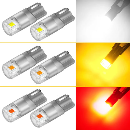 Auxito 2PCS T10 Canbus W5W 168 194 2824 Bulb