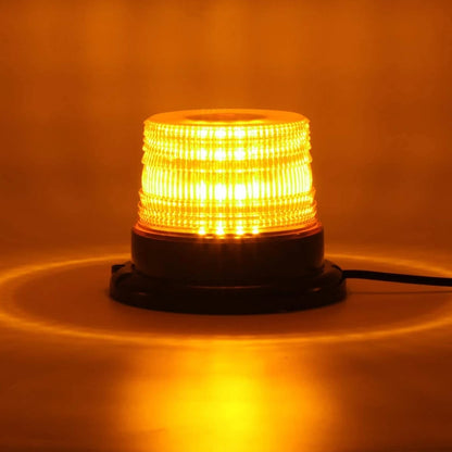 Yellow Blue Red 12V 24V Magnetic Mounted Strobe Flashing