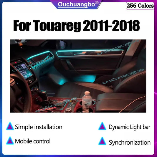 For VW Touareg 2011-2018 Atmosphere Light Ouchuangbo Ambient