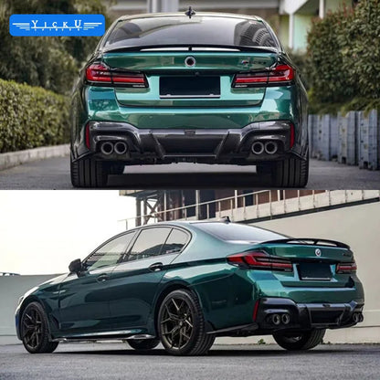 For BMW 5 Series Yiku Rekenzburg Dry Carbon Fiber Body Kit Front