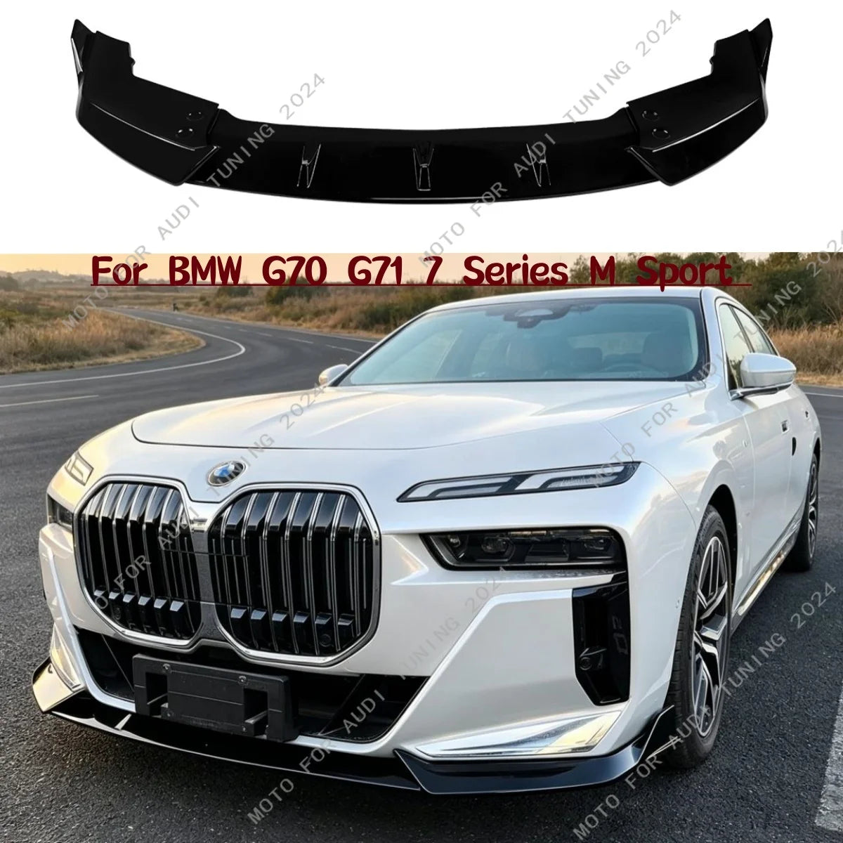 For BMW 7 Series I7 G70 G73 740I 735I 760I Li M760E Front Bumper