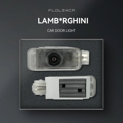 For Lamborghini Urus ​Huracan ​Aventator ​Gallardo 2PCS Welcome