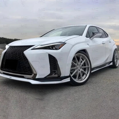 For Compact Crossover Fiberglass Side Skirt Lip Spoiler Kit