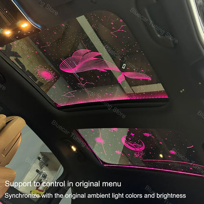 For Benz E-Class W213 W214 Original Panoramic Sky Ambient Colors
