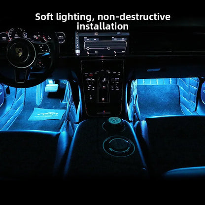Foot Ambient Color USB Neon Mood Lighting Interior Environment