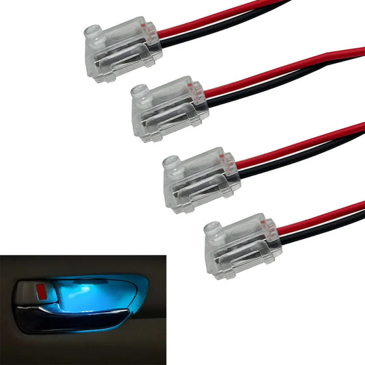 12V Door Bowl Concealed Installation Handle Red Green Blue