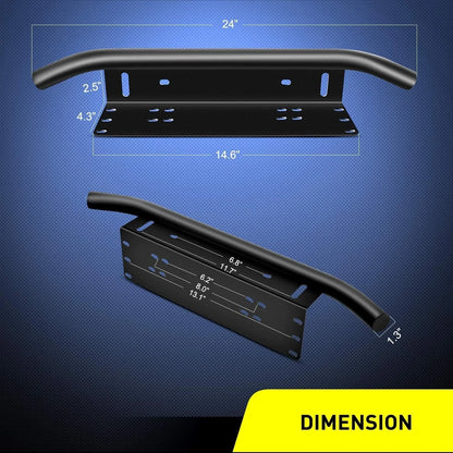 Nilight 20inch 126W Bar Spot Flood Combo Driving Off