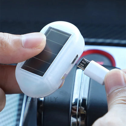 Solar Powered Fake Security Dummy Alarm Automobile Wireless