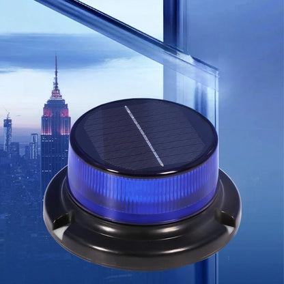 For Vehicles Solar Powered Warning Strobe Magnetic Roof Flash