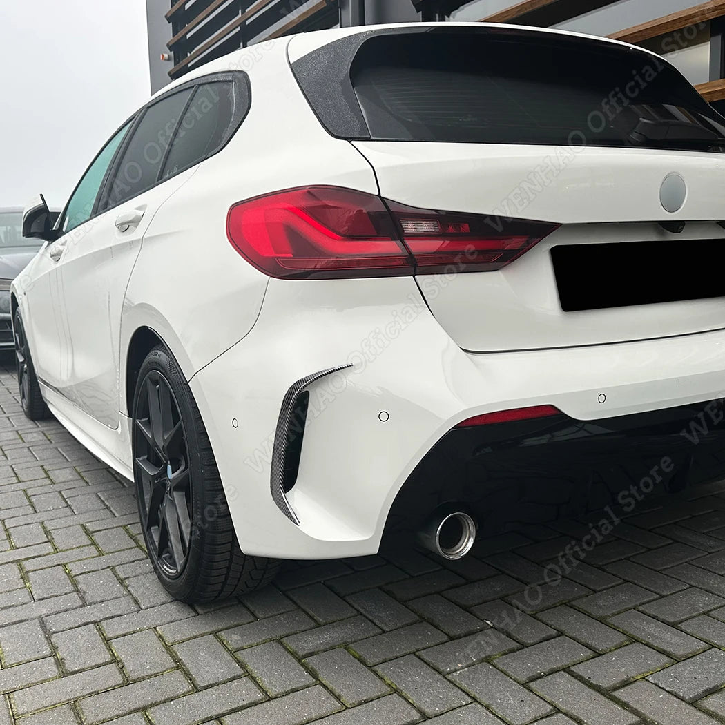 For BMW 1 Series F40 M-PACK&M135i Rear Bumper Lip Spoiler ABS
