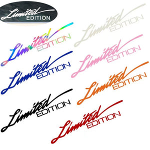 Creative Limited Edition Laser Stickers English Letter
