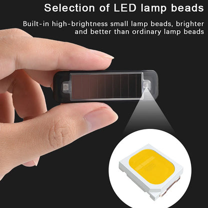 Solar Energy MINI Alarm Wireless anti-theft Warning Flashing