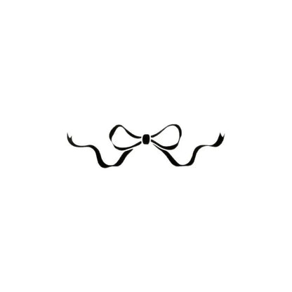 Cute Bow Decal Waterproof Fashion girl-style Sticker Window